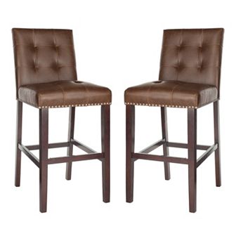 Safavieh Nikita 2 pc Bar Stool Set