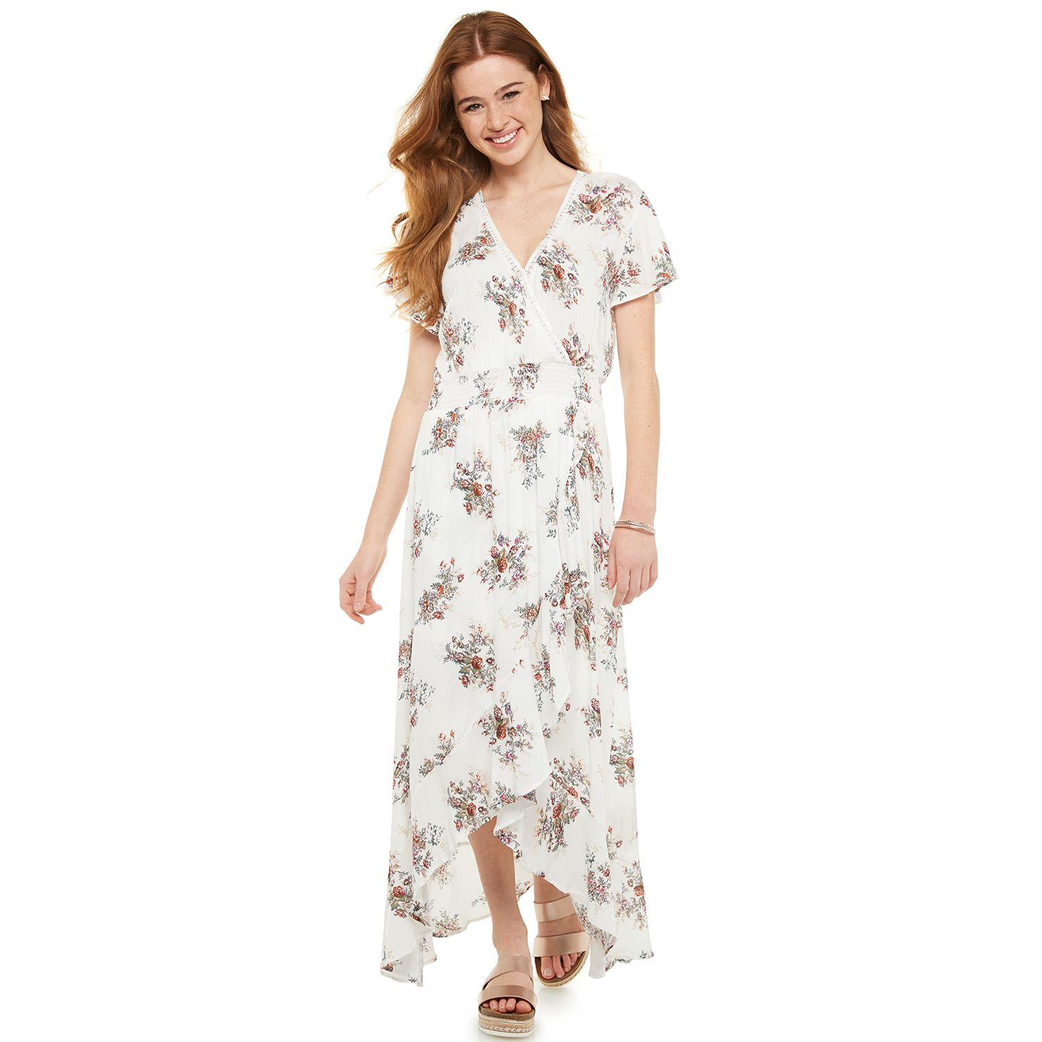 kohls junior white dresses