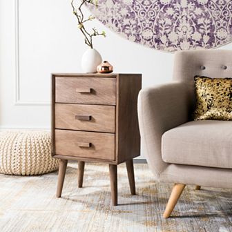Safavieh POMONA 3 DRAWER CHEST