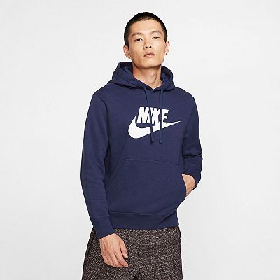 Navy blue nike pullover online