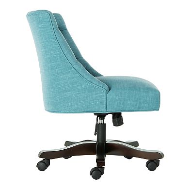 Safavieh Soho Transitional Tufted Swivel Desk Chair