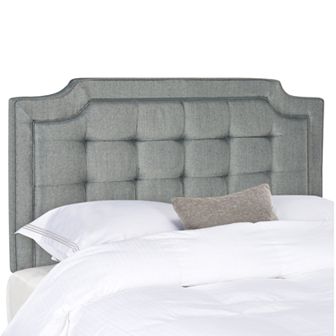 Safavieh Sapphire Tufted Linen Headboard