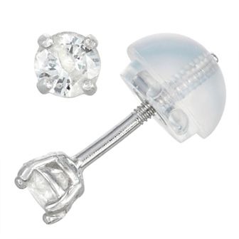 Junior Jewels Kids' 1/5 Carat T.W. 14k Gold Diamond Stud Earrings