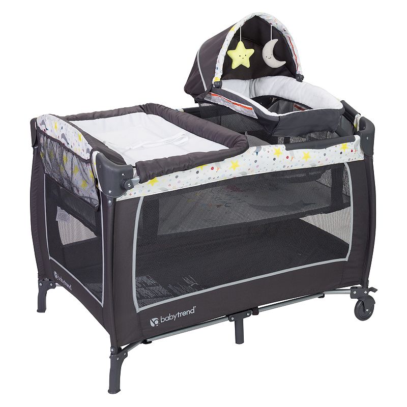 Baby Trend Lil Snooze Deluxe II Nursery Center-Twinkle Twinkle Little Moon