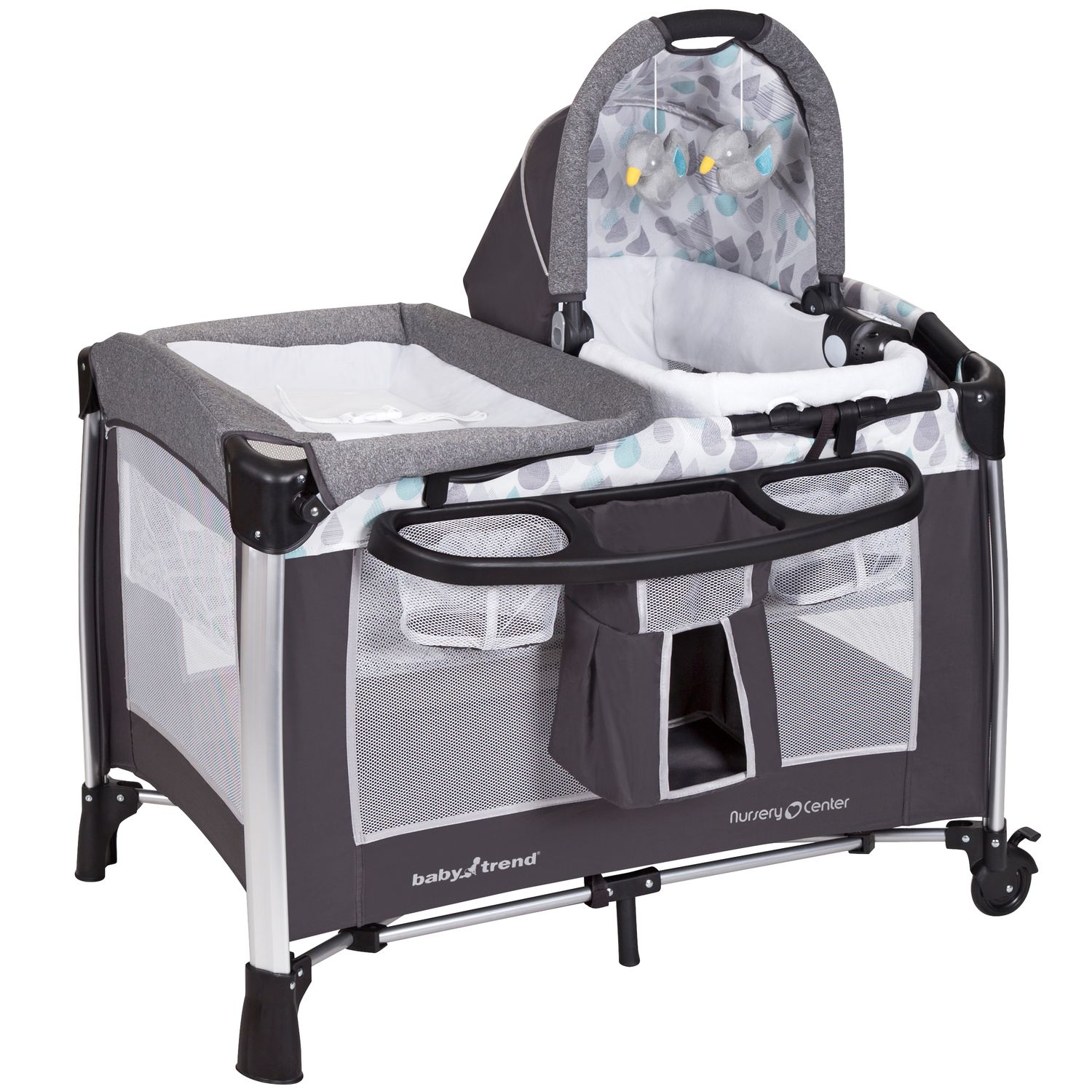 bassinet flips to changing table