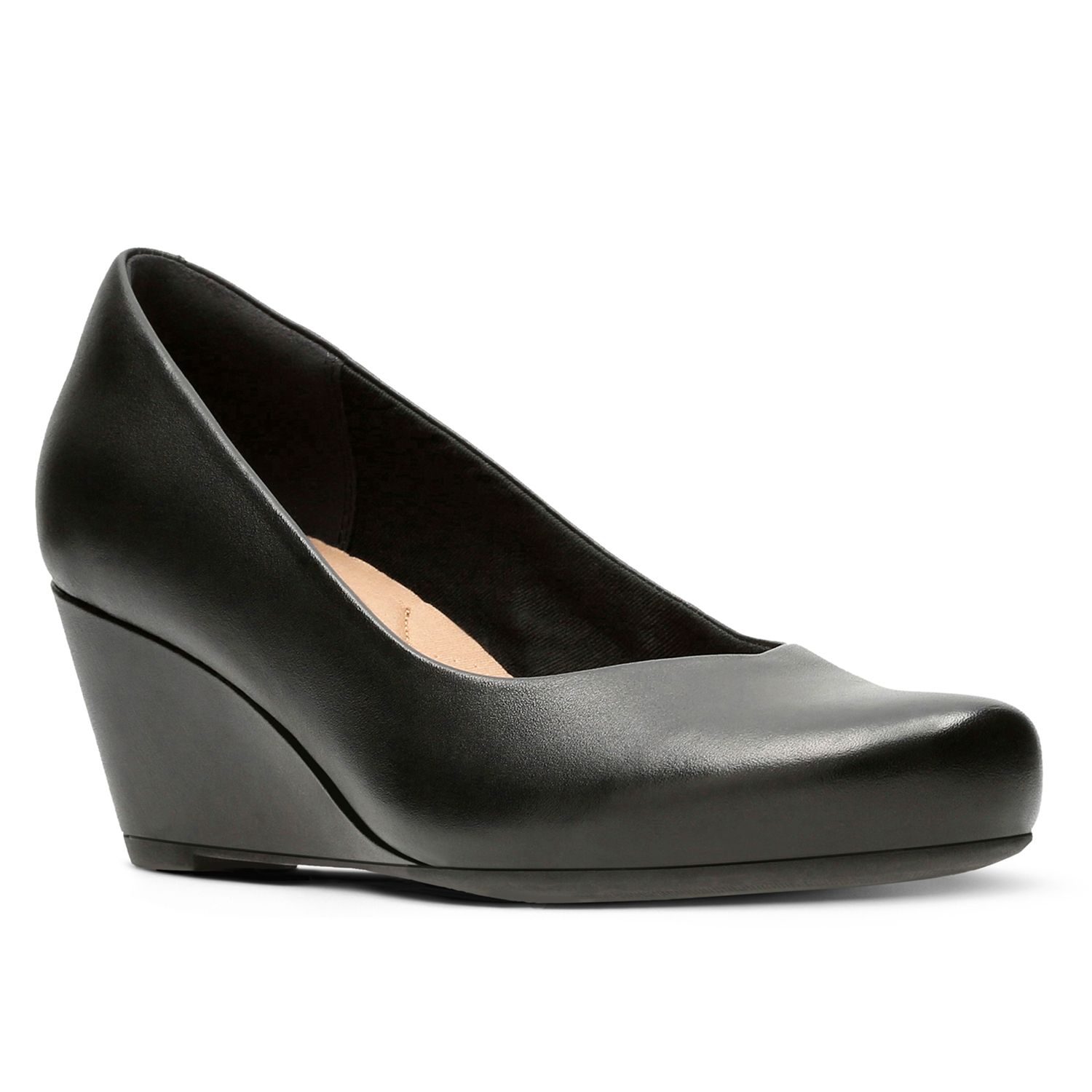 clarks wedge shoes