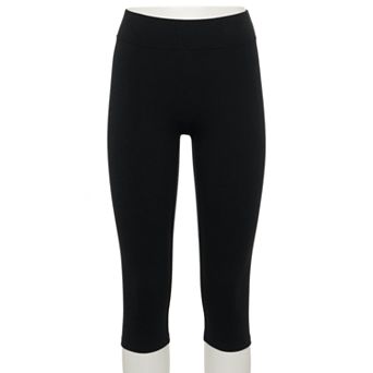 Petite Sonoma Goods For Life® Wide-Waist Capri Leggings