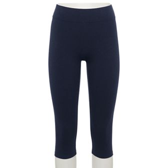 Petite Sonoma Goods For Life® Wide-Waist Capri Leggings
