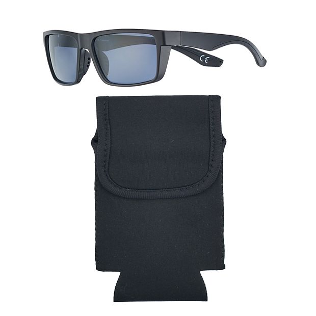 Men's Panama Jack Matte Black Sunglasses