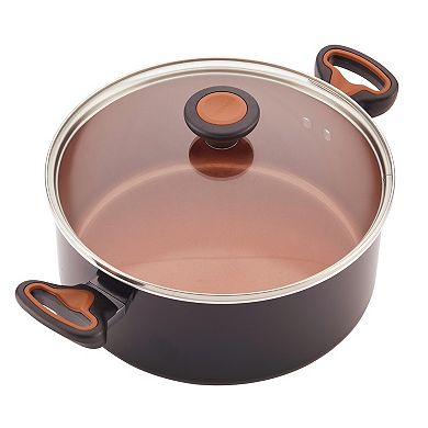 Farberware Glide 12-pc. Copper Ceramic Nonstick Cookware Set