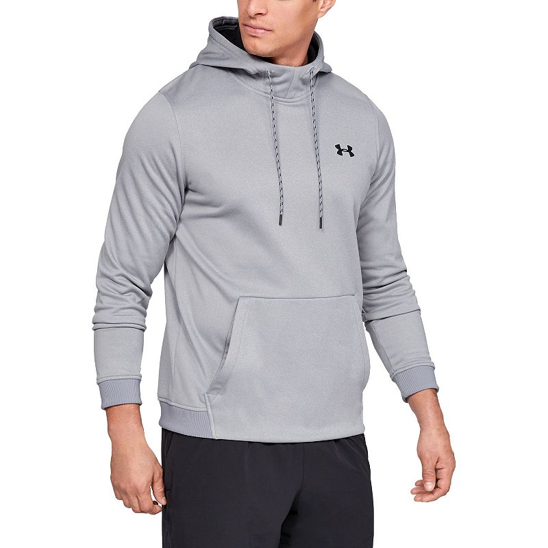 UPC 191633098479 product image for Men's Under Armour Fleece Pullover Hoodie, Size: Medium, Med Grey | upcitemdb.com