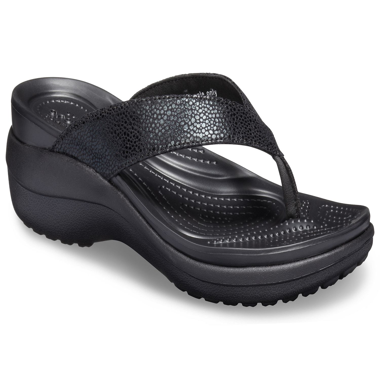 croc flip flops womens