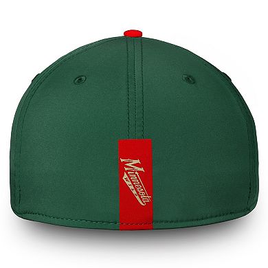 Adult Minnesota Wild Iconic Flex-Fit Cap