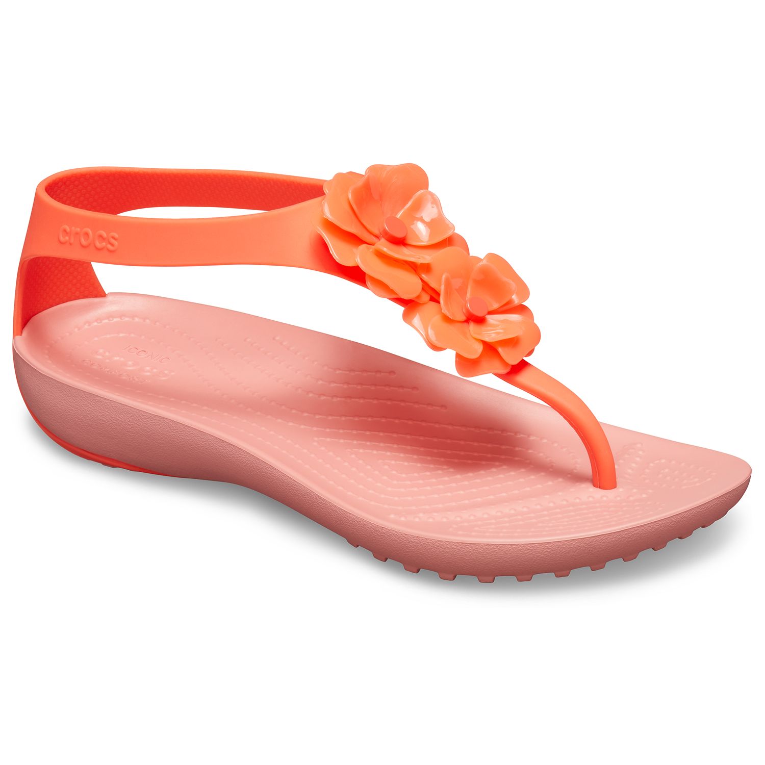 crocs embellished sandal