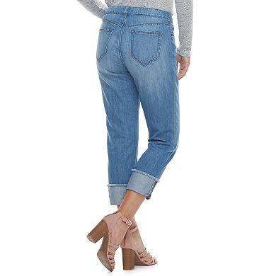 Women's Jennifer Lopez Mid-Rise Boyfriend Jeans