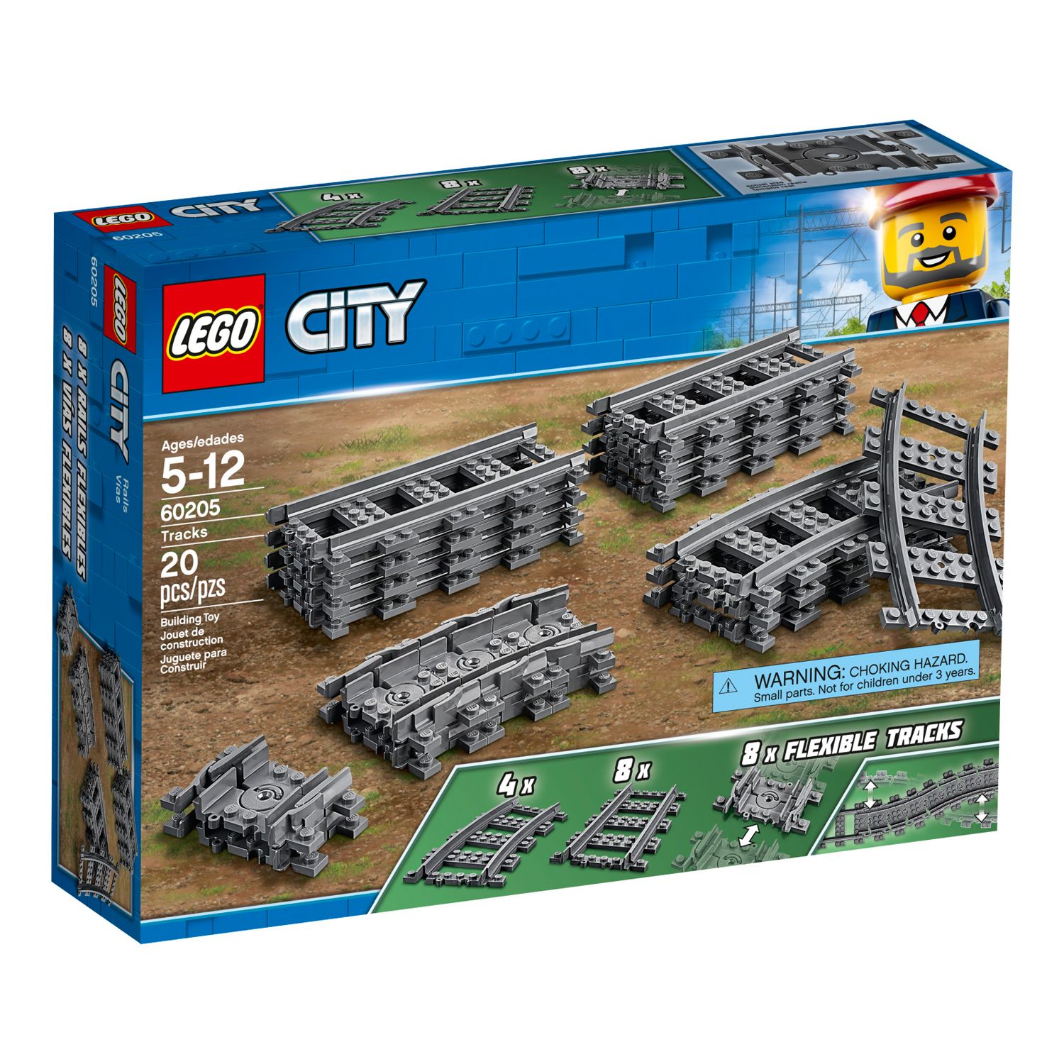 lego city tracks 60205