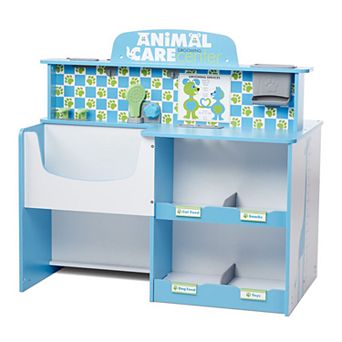 Melissa & Doug Animal Care Veterinarian and Groomer Wooden Activity Center
