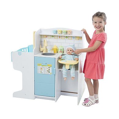 Girls Neutral Melissa & Doug Melissa & Doug Mine to Love Baby Care Activity Center for Dolls - Kitchen, Nursery, Bathing-Changing