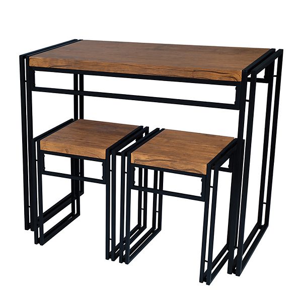 Tall Dining Table Counter Stool 3, Tall Black Kitchen Table And Chairs