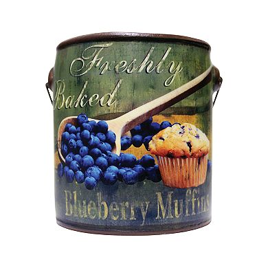 A Cheerful Giver Farm Fresh Ceramic Jar Candle - Blueberry Muffins