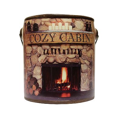 A Cheerful Giver Farm Fresh Ceramic Jar Candle -Cozy Cabin