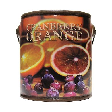A Cheerful Giver Farm Fresh Ceramic Jar Candle - Cranberry Orange