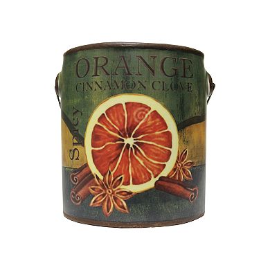 A Cheerful Giver Farm Fresh Ceramic Jar Candle - Orange Cinnamon Clove
