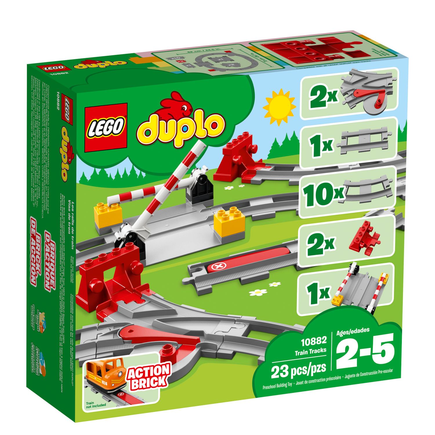 duplo extra train track