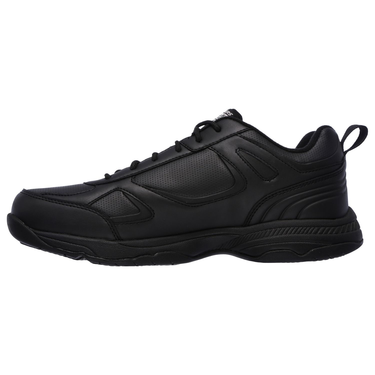 kohls black non slip shoes