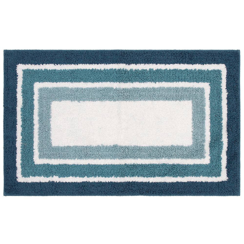 Sonoma Goods For Life® Tri-Border Bath Rug