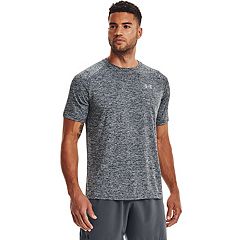 Under Armour Dri-fit Mens T Shirts Short Sleeve Blue (tattoo