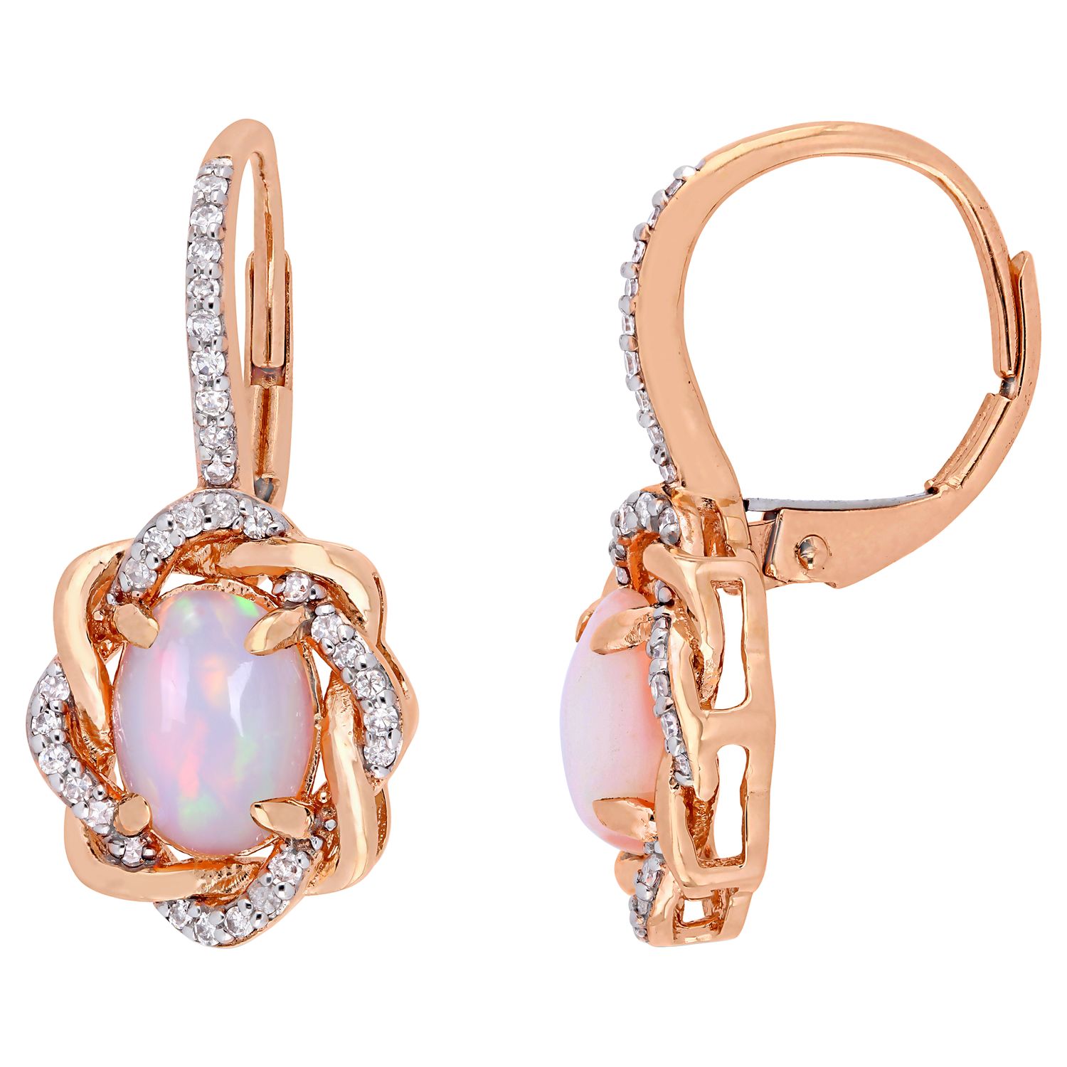 Kohls 2025 opal earrings