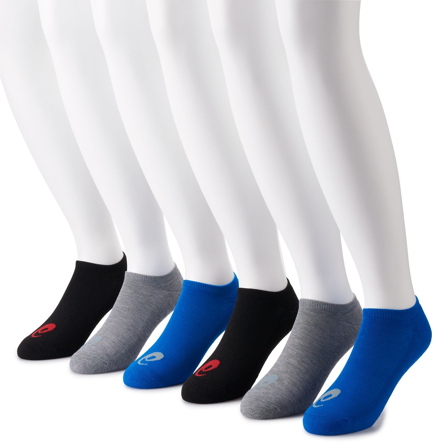 asics 4 pack running socks