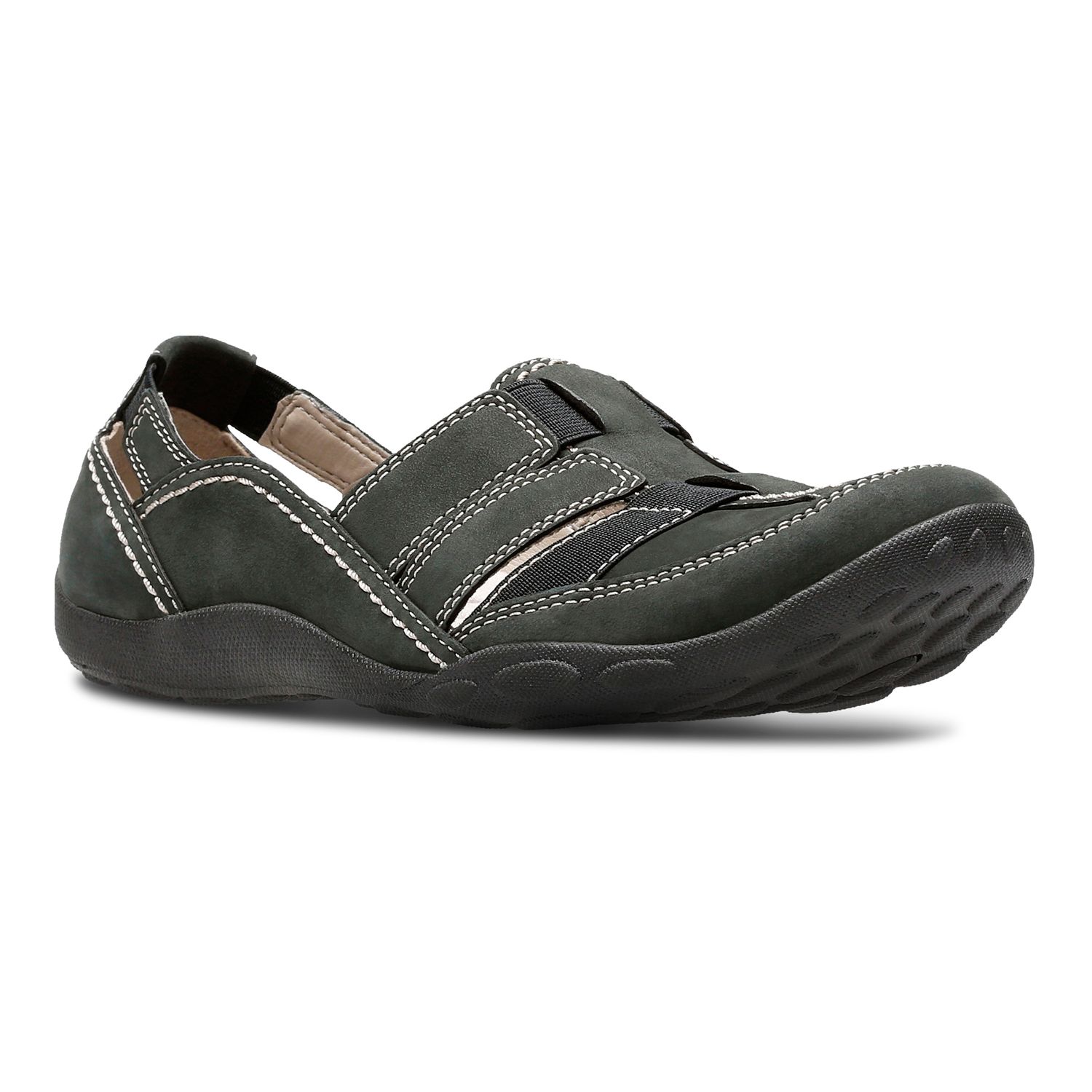 clarks slip ons womens