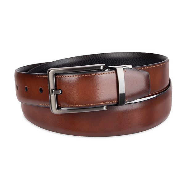 Men's Chaps Reversible Leather Dress Belt
