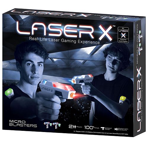 laser x 2 player blasters