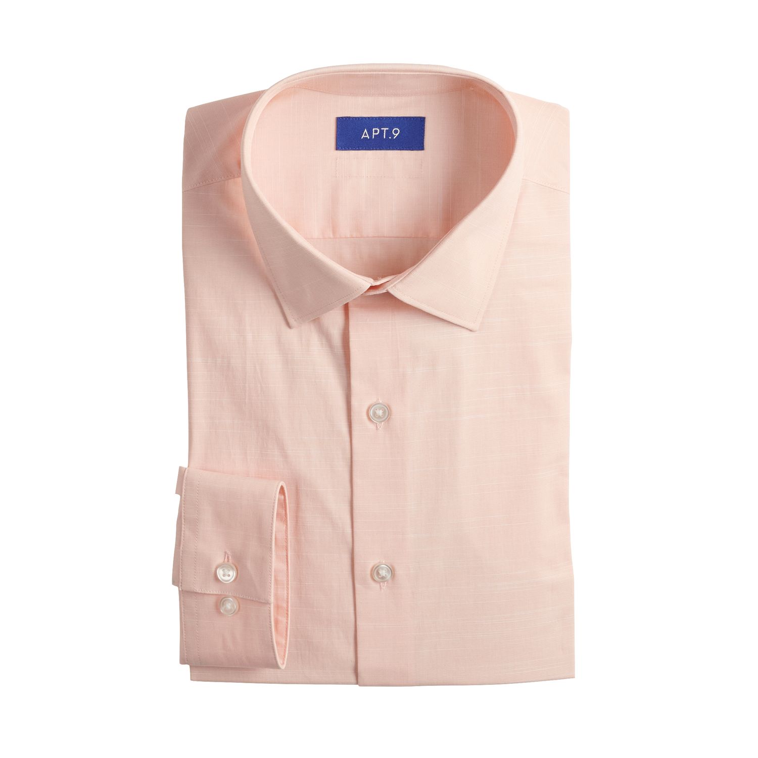 kohls mens pink dress shirts