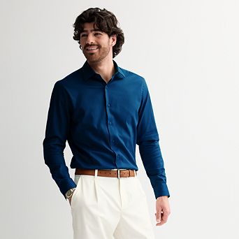 Men's Apt. 9® Premier Flex Regular-Fit Dress Shirt