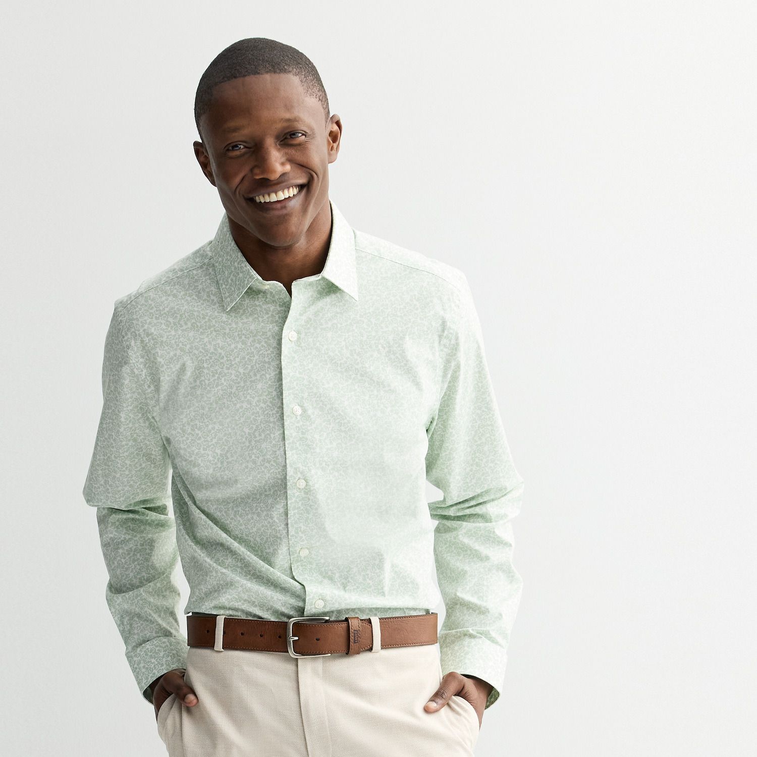slim fit wrinkle free dress shirts Austin