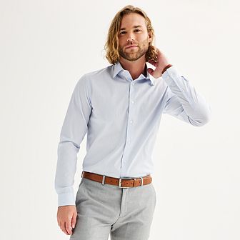 Men's Apt. 9® Premier Flex Regular-Fit Dress Shirt