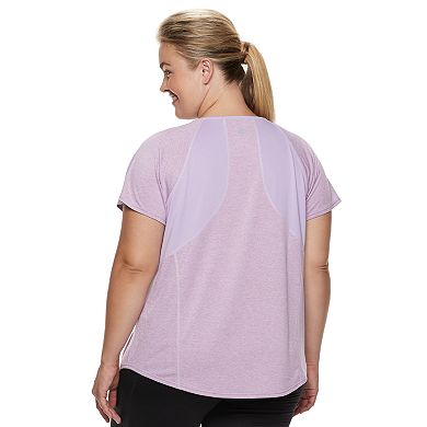 Plus Size Tek Gear® V-Neck Performance Tee