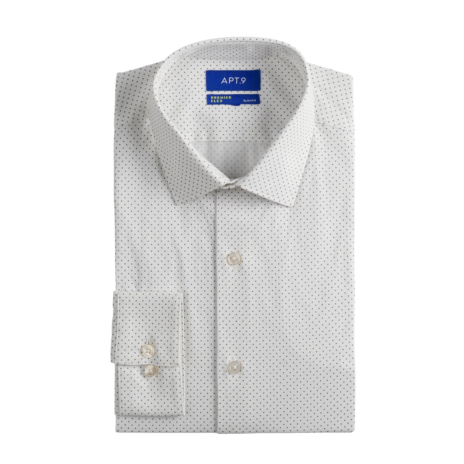 kohls white dress shirt mens