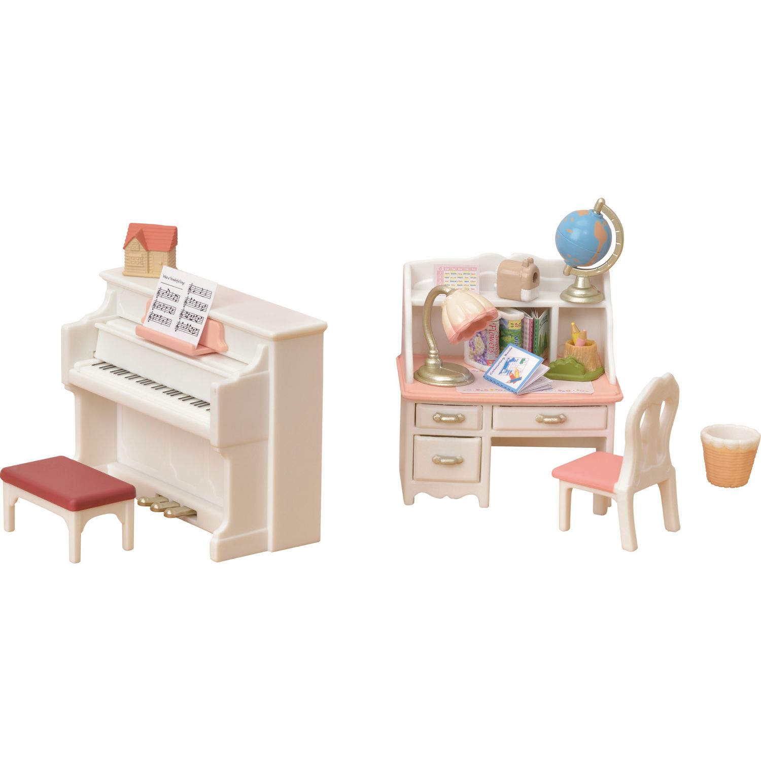 calico critters bedroom & vanity set