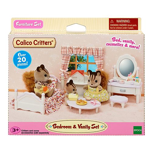 Calico Critters Bedroom And Vanity