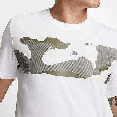Nike Training Dri-FIT camo print t-shirt in gray