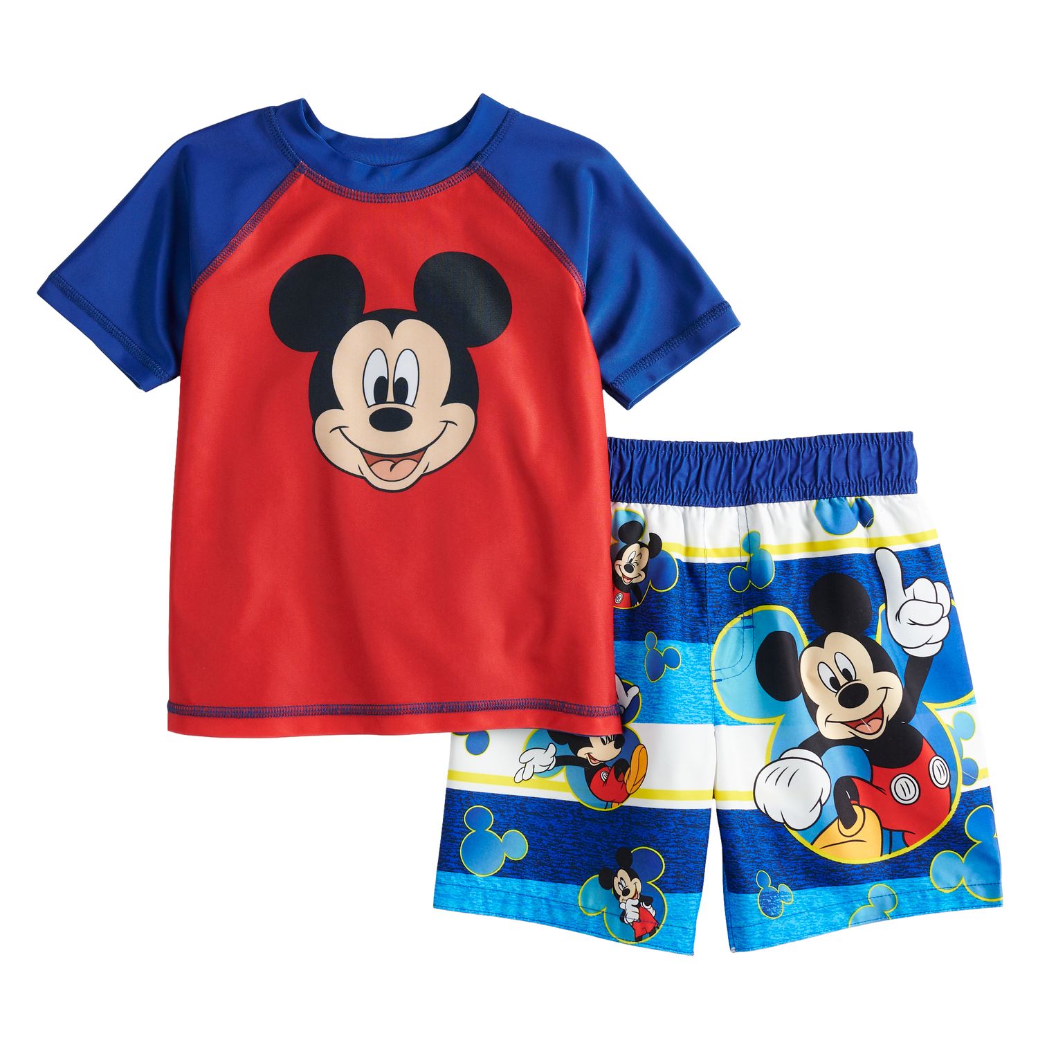 mickey mouse swimsuit for baby boy