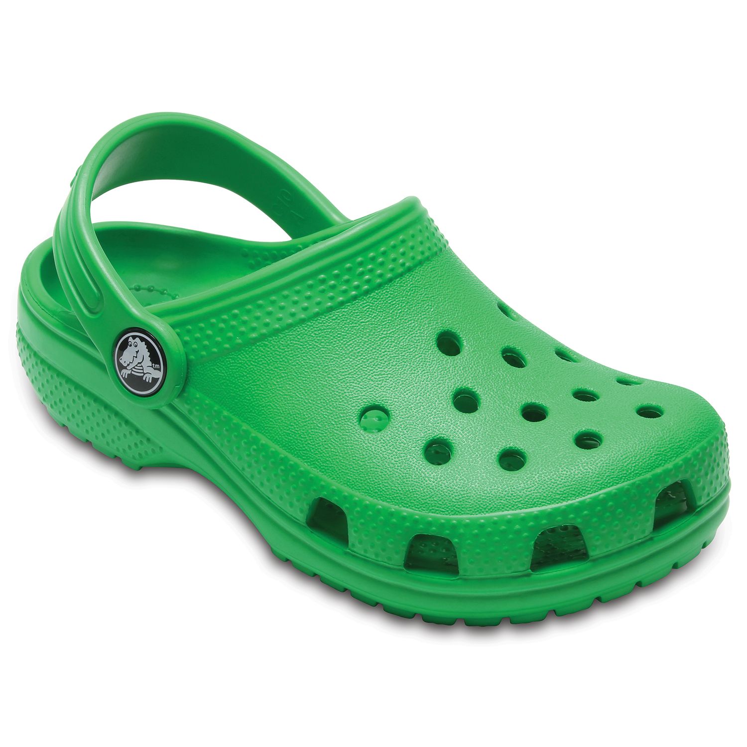 crocs neon green