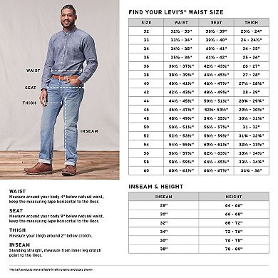 Men's Big & Tall Levi's® 560™ Comfort Fit Jeans