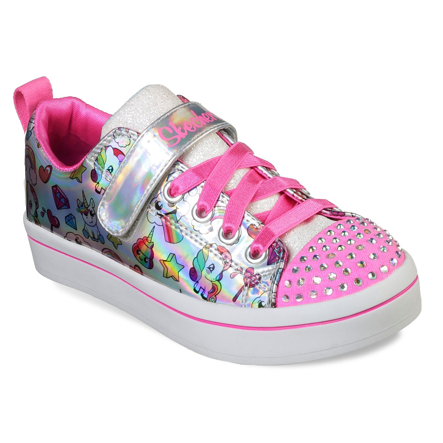 Girls skechers shop clearance