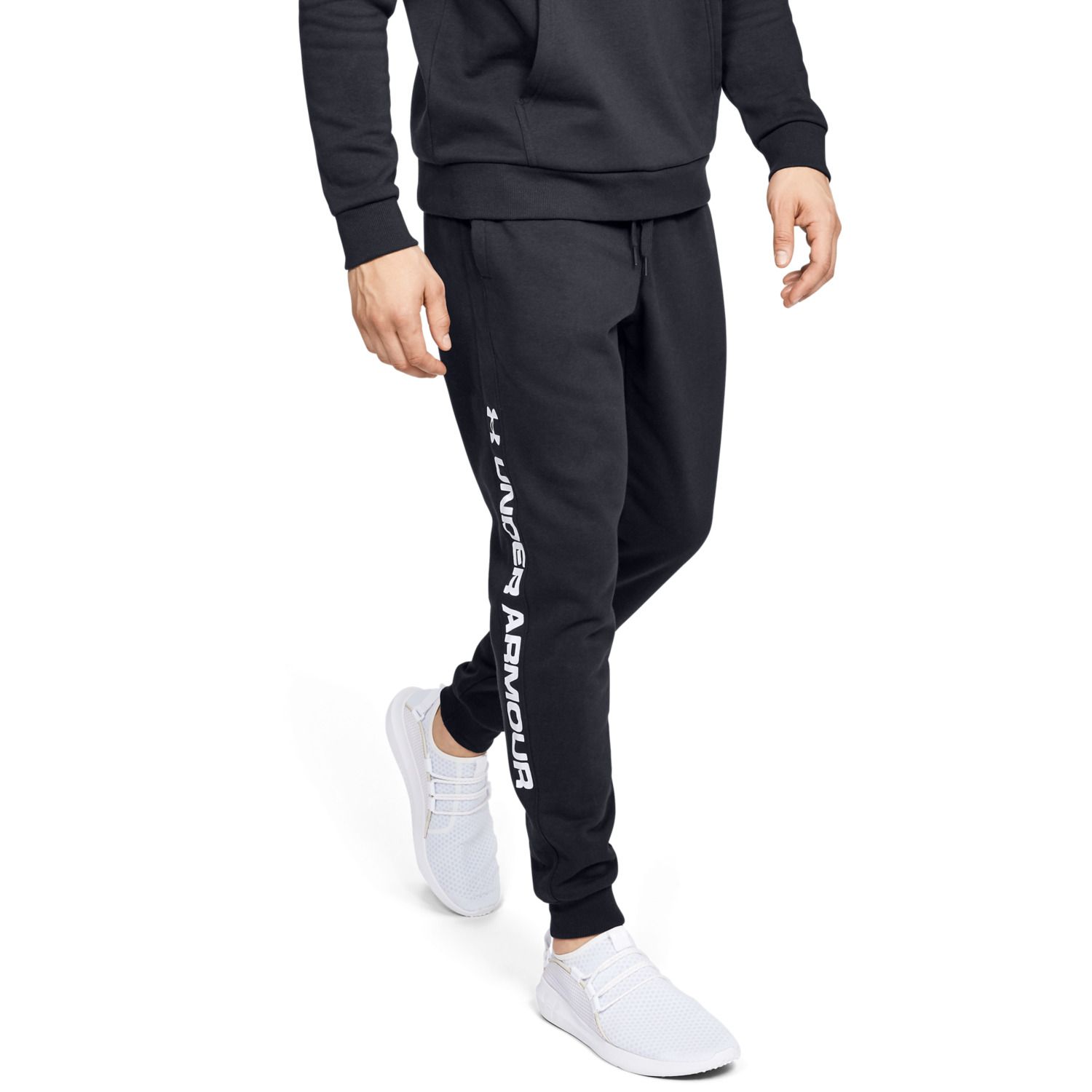 ua rival fleece fitted joggers